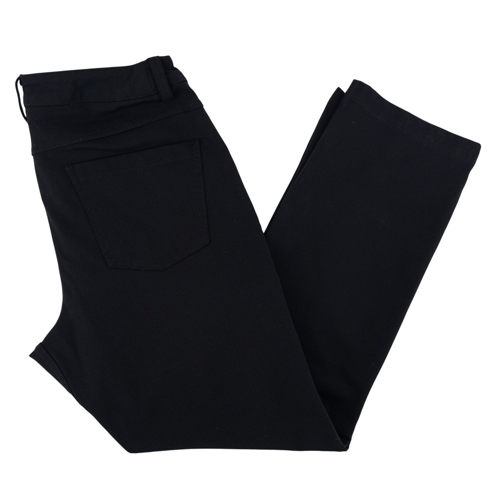 BYLT Mens 33x28 Everyday Pant 2.0 Straight Fit Chino Black Stretch Trousers
